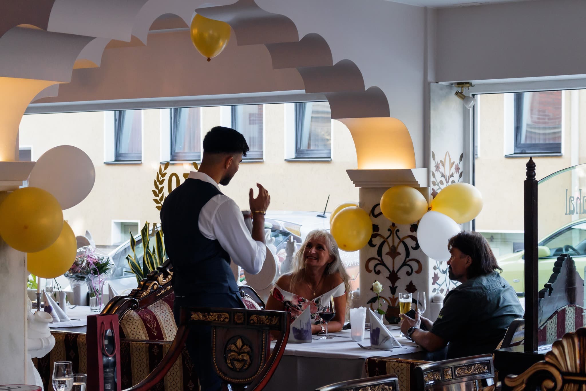 Impression aus dem Taj Mahal Restaurant